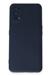Mey İthalat®  Realme 7 Pro Kılıf Nano içi Kadife Silikon - Lacivert