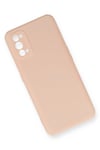 Mey İthalat®  Realme 7 Pro Kılıf Nano içi Kadife Silikon - Pudra