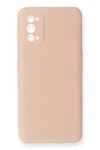 Mey İthalat®  Realme 7 Pro Kılıf Nano içi Kadife Silikon - Pudra