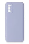 Mey İthalat®  Realme 7 Pro Kılıf Nano içi Kadife Silikon - Lila
