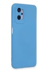 Mey İthalat®  Realme 9i 4G Kılıf Nano içi Kadife Silikon - Mavi