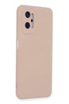 Mey İthalat®  Realme 9i 4G Kılıf Nano içi Kadife Silikon - Pudra