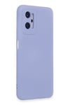 Mey İthalat®  Realme 9i 4G Kılıf Nano içi Kadife Silikon - Lila