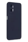 Mey İthalat®  Realme 9i 4G Kılıf Nano içi Kadife Silikon - Lacivert