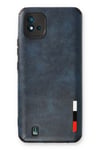 Mey İthalat®  Realme C11 2021 Kılıf Loop Deri Silikon - Lacivert
