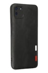 Mey İthalat®  Realme C11 Kılıf Loop Deri Silikon - Siyah