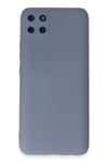 Mey İthalat®  Realme C11 Kılıf Nano içi Kadife Silikon - Gri
