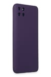 Mey İthalat®  Realme C11 Kılıf Nano içi Kadife Silikon - Mor