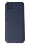 Mey İthalat®  Realme C11 Kılıf Nano içi Kadife Silikon - Lacivert