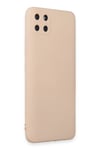 Mey İthalat®  Realme C11 Kılıf Nano içi Kadife Silikon - Pudra