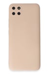 Mey İthalat®  Realme C11 Kılıf Nano içi Kadife Silikon - Pudra