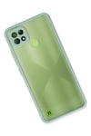 Mey İthalat®  Realme C21 Kılıf Montreal Silikon Kapak - Turkuaz