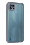 Mey İthalat®  Realme C21 Kılıf Montreal Silikon Kapak - Gri