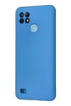 Mey İthalat®  Realme C21 Kılıf Nano içi Kadife Silikon - Mavi