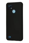 Mey İthalat®  Realme C21 Kılıf Nano içi Kadife Silikon - Siyah
