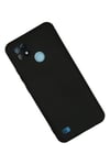 Mey İthalat®  Realme C21 Kılıf Nano içi Kadife Silikon - Siyah