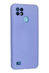 Mey İthalat®  Realme C21 Kılıf Nano içi Kadife Silikon - Lila