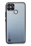 Mey İthalat®  Realme C25Y Kılıf  Lensli Silikon - Siyah