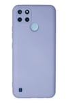 Mey İthalat®  Realme C25Y Kılıf Nano içi Kadife Silikon - Lila