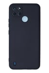 Mey İthalat®  Realme C25Y Kılıf Nano içi Kadife Silikon - Lacivert