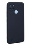 Mey İthalat®  Realme C25Y Kılıf Nano içi Kadife Silikon - Lacivert