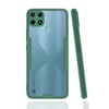 Mey İthalat®  Realme C25Y Kılıf Platin Silikon - Yeşil