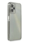 Mey İthalat®  Realme C35 Kılıf  Lensli Silikon - Gümüş