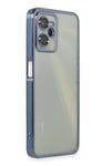 Mey İthalat®  Realme C35 Kılıf  Lensli Silikon - Açık Mavi
