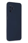Mey İthalat®  Realme C35 Kılıf Nano içi Kadife Silikon - Lacivert