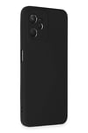Mey İthalat®  Realme C35 Kılıf Nano içi Kadife Silikon - Siyah