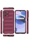 Mey İthalat®  Realme C35 Kılıf Optimum Silikon - Bordo