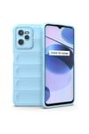 Mey İthalat®  Realme C35 Kılıf Optimum Silikon - Sky Blue
