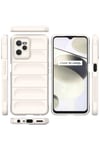 Mey İthalat®  Realme C35 Kılıf Optimum Silikon - Krem