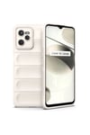 Mey İthalat®  Realme C35 Kılıf Optimum Silikon - Krem