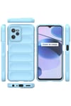 Mey İthalat®  Realme C35 Kılıf Optimum Silikon - Sky Blue