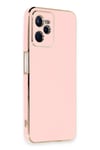 Mey İthalat®  Realme C35 Kılıf Volet Silikon - Pembe