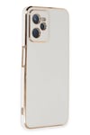 Mey İthalat®  Realme C35 Kılıf Volet Silikon - Beyaz