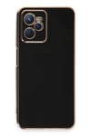 Mey İthalat®  Realme C35 Kılıf Volet Silikon - Siyah