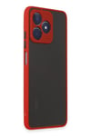 Mey İthalat®  Realme C53 Kılıf Montreal Silikon Kapak - Kırmızı
