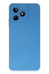 Mey İthalat®  Realme C53 Kılıf Nano içi Kadife Silikon - Mavi