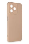 Mey İthalat®  Realme C53 Kılıf Nano içi Kadife Silikon - Pudra