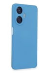 Mey İthalat®  Realme C55 Kılıf Nano içi Kadife Silikon - Mavi