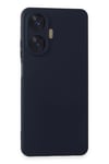 Mey İthalat®  Realme C55 Kılıf Nano içi Kadife Silikon - Lacivert
