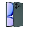 Mey İthalat®  Realme C61 Kılıf First Silikon - Koyu Yeşil