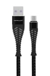 Mey İthalat®  S61 Micro USB Kablo 1.2M 2.1A - Siyah