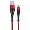 Mey İthalat®  S61 Micro USB Kablo 1.2M 2.1A - Kırmızı