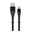 Mey İthalat®  S61 Micro USB Kablo 1.2M 2.1A - Siyah