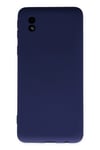 Mey İthalat®  Samsung Galaxy A01 Core Kılıf Nano içi Kadife Silikon - Lacivert
