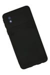 Mey İthalat®  Samsung Galaxy A01 Core Kılıf Kelvin Kartvizitli Silikon - Siyah