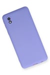 Mey İthalat®  Samsung Galaxy A01 Core Kılıf First Silikon - Lila